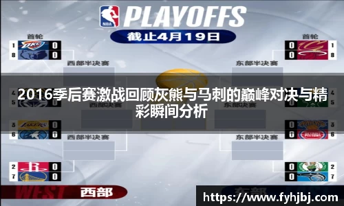 2016季后赛激战回顾灰熊与马刺的巅峰对决与精彩瞬间分析